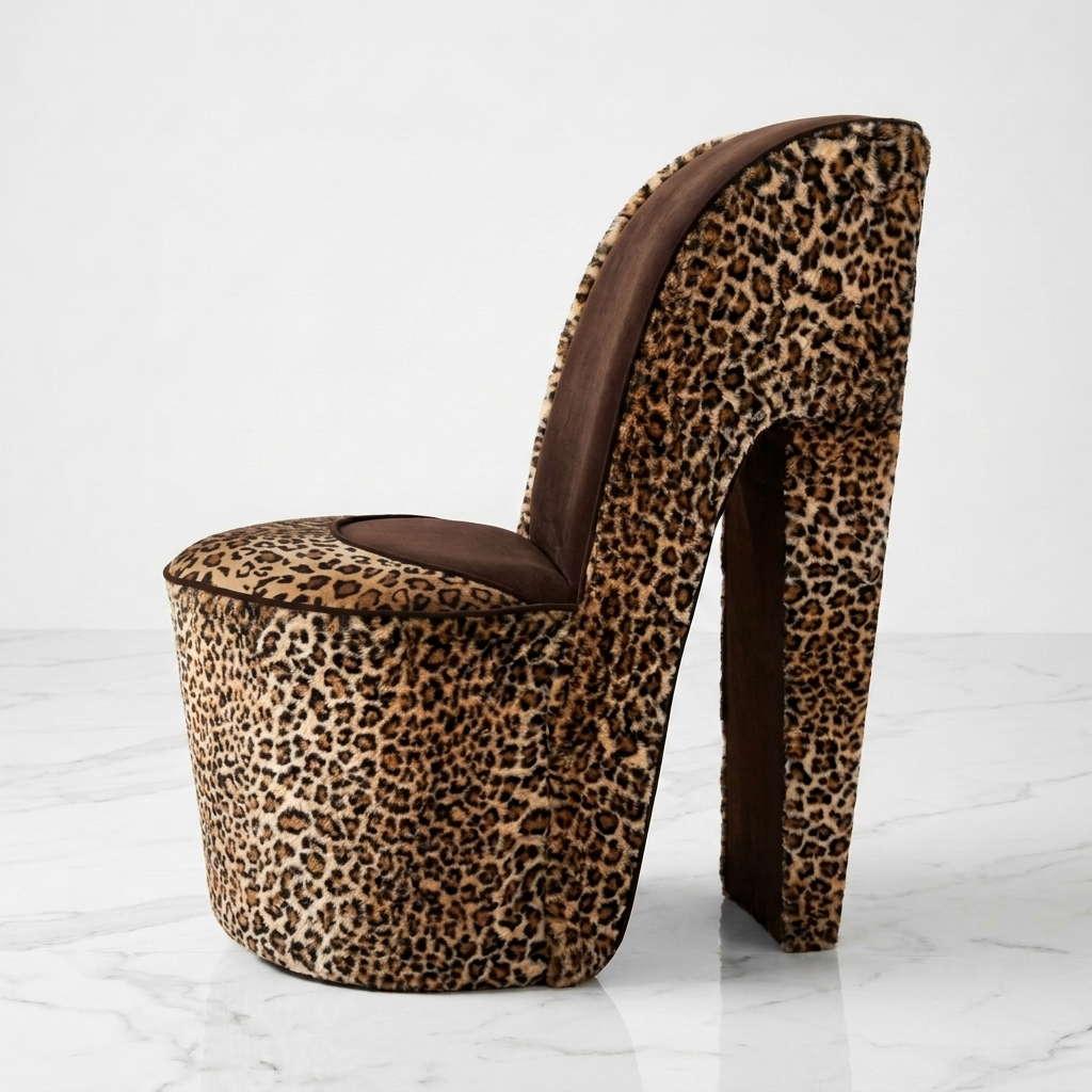 Leopard Print Chair