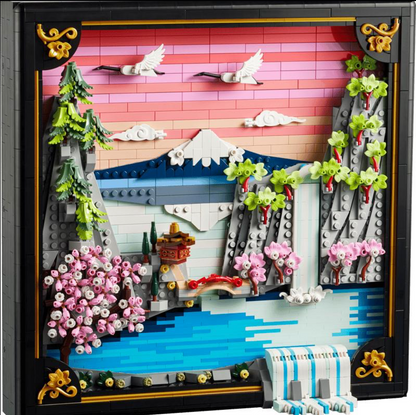 Japanese Cherry Blossom Landscape - 1892 pieces