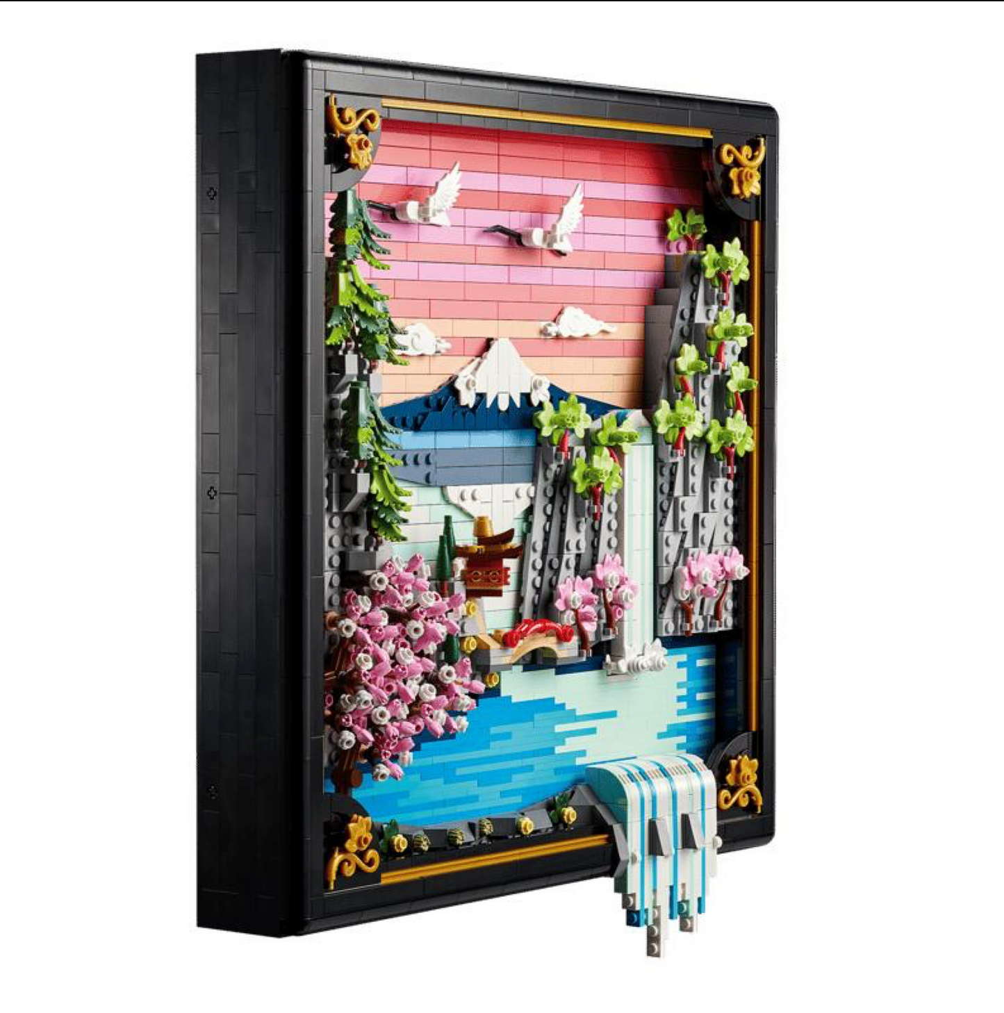 Japanese Cherry Blossom Landscape - 1892 pieces