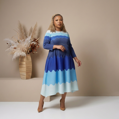 Pearl Grace Midi Dress