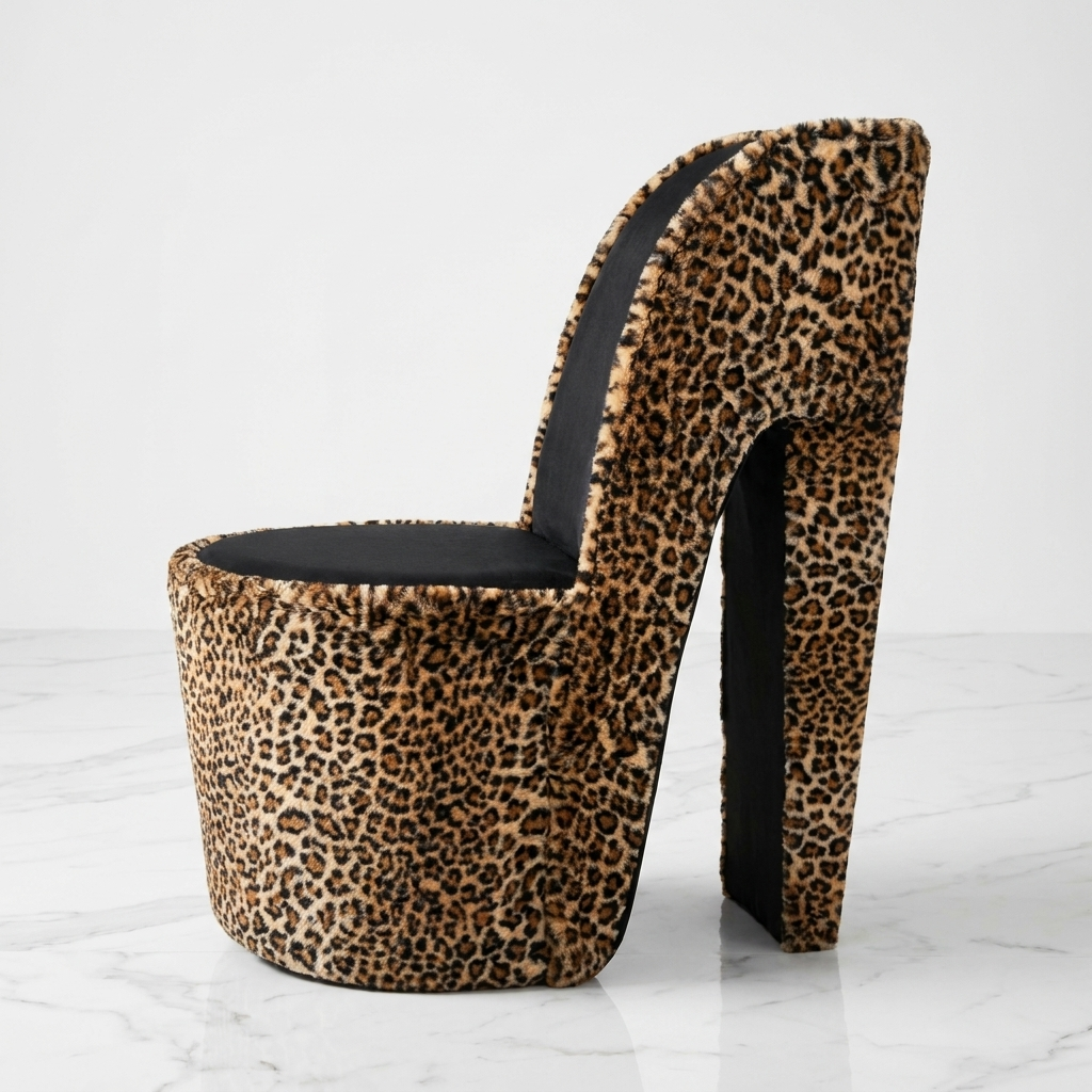 Leopard Print Chair