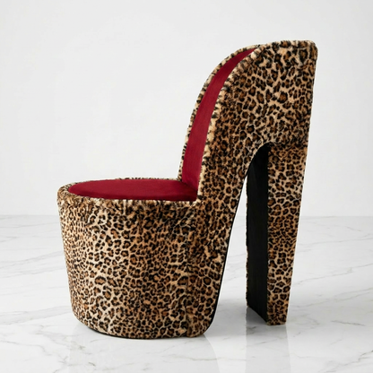 Leopard Print Chair