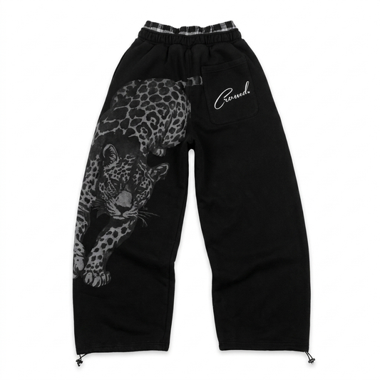 Snow Leopard Oversized Joggers