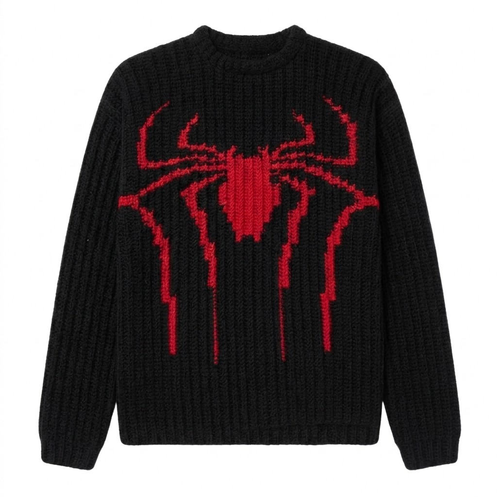 Spider Knit Sweater