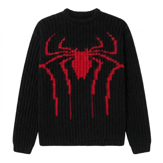 Spider Knit Sweater