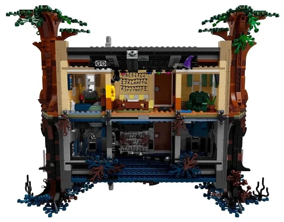 The Upside Down Complete Building Block Set W/ FIGS